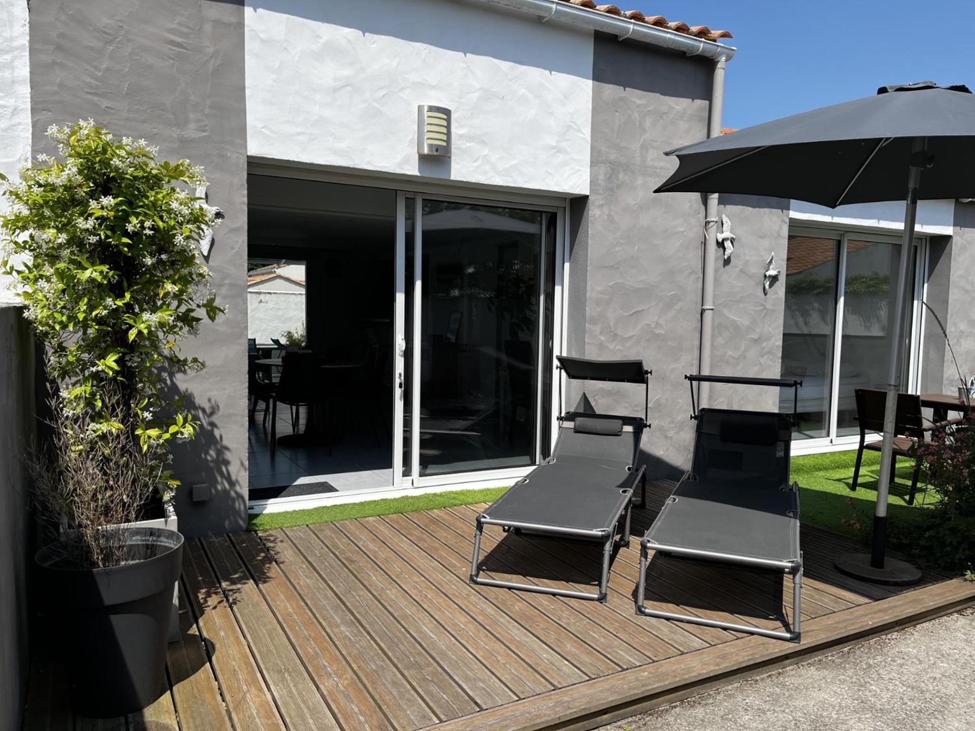 La Tranquilite Bleue - Maison Avec Parking Cloture Les Sables-dʼOlonne Buitenkant foto