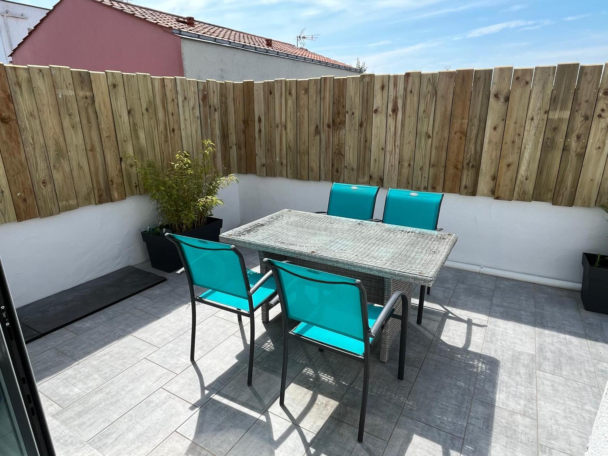 La Tranquilite Bleue - Maison Avec Parking Cloture Les Sables-dʼOlonne Buitenkant foto